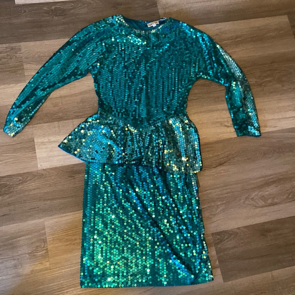Vintage sequins dress